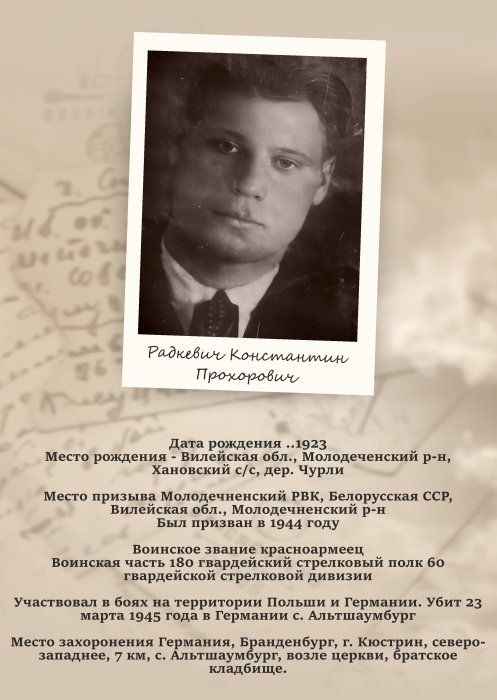 Радкевич Константин Прохорович