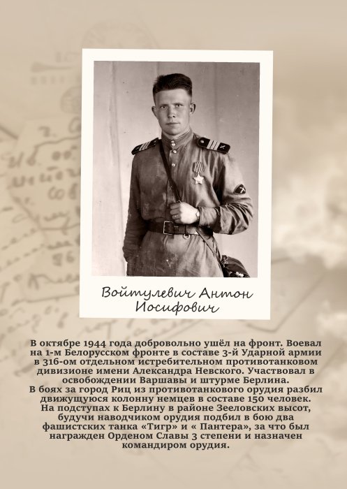 Войтулевич Антон Иосифович