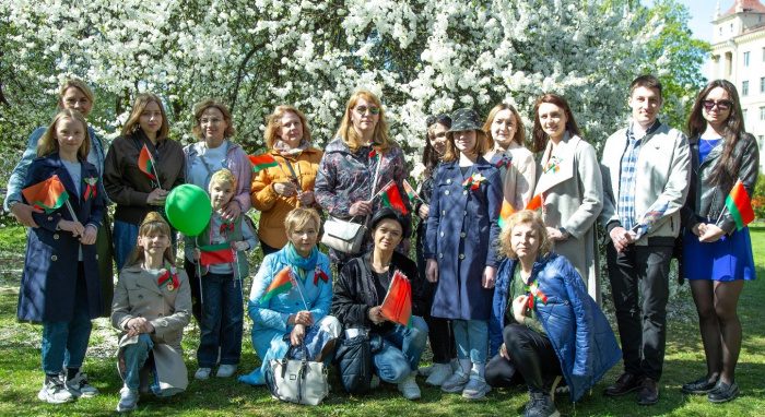 Работники Управляющей компании и Минского КСИ приняли участие в праздновании Дня Победы