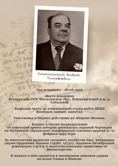 Кокошинский Андрей Тимофеевич