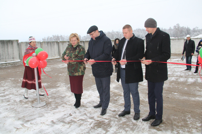 Филиал № 1 «Цемагро» ОАО «БЦЗ» Белорусской цементной компании открыл новый объект