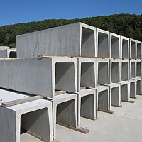 Лотки железобетонные