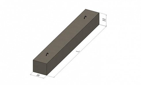 Перемычки брусковые