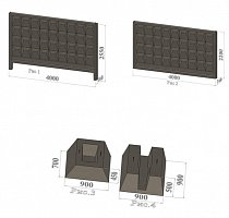 Железобетонные элементы оград Железобетонные элементы оград
