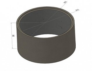 Кольца стеновые цилиндрические вибропрессованные