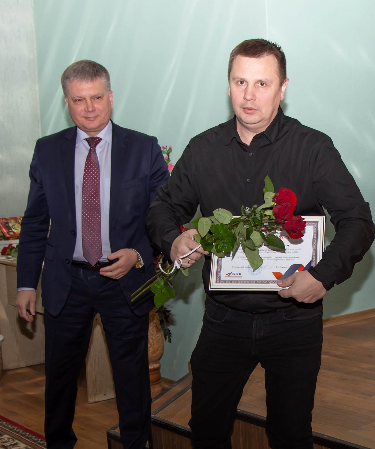 У кіруючай кампаніі БЦК узнагародзілі лепшых работнікаў холдынгу за 2021 год У кіруючай кампаніі БЦК узнагародзілі лепшых работнікаў холдынгу за 2021 год