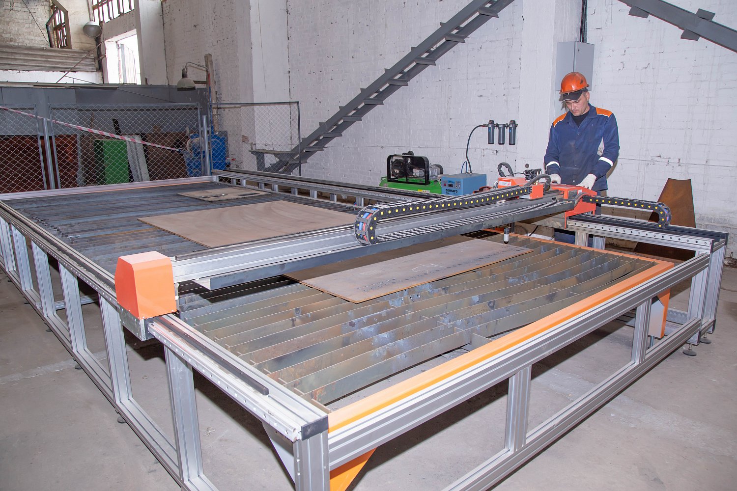 Предприятие холдинга «Белорусская цементная компания» – филиал «Могилевжелезобетон» ОАО «Кричевцементношифер» ввел в эксплуатацию современный станок плазменной резки