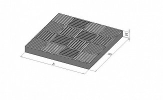 Плиты бетонные облицовочные Плиты бетонные облицовочные