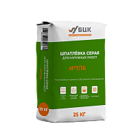 Шпатлёвка цементная серая для наружных работ «БЦК» №7/16
